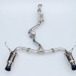 Load image into Gallery viewer, Invidia 2022+ Subaru WRX N1 Twin Outlet Single Layer Tip Cat-Back Exhaust - Main Product View