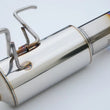 Load image into Gallery viewer, Invidia 2022+ Subaru WRX N1 Twin Outlet Single Layer Tip Cat-Back Exhaust - Back View