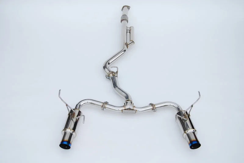 Invidia 2022+ Subaru WRX N1 Twin Outlet Single Layer Tip Cat-Back Exhaust - Additional View 7