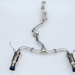 Load image into Gallery viewer, Invidia 2022+ Subaru WRX N1 Twin Outlet Single Layer Tip Cat-Back Exhaust - Additional View 8