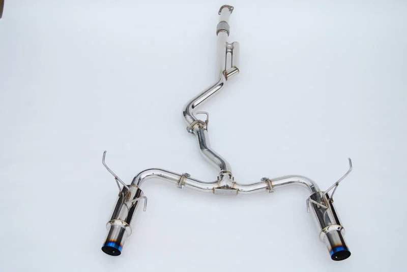Invidia 2022+ Subaru WRX N1 Twin Outlet Single Layer Tip Cat-Back Exhaust - Additional View 8