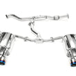 Load image into Gallery viewer, Invidia 2022+ Subaru WRX Q300 Rolled Titanium Tip Cat-Back Exhaust
