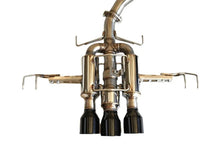 Load image into Gallery viewer, Invidia 22+ HONDA CIVIC TYPE-R FL5 R400 SINGLE LAYER BLACK TIP CAT-BACK (NON POLISH PIPE) - Installation View