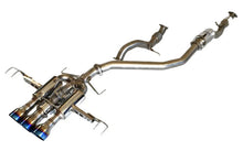 Load image into Gallery viewer, Invidia 22+ HONDA CIVIC TYPE-R FL5 R400 SINGLE LAYER TI TIP FULL CAT-BACK (NON POLISH PIPE) - Main Product View