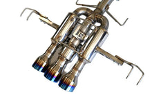 Load image into Gallery viewer, Invidia 22+ HONDA CIVIC TYPE-R FL5 R400 SINGLE LAYER TI TIP FULL CAT-BACK (NON POLISH PIPE) - Back View