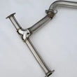 Load image into Gallery viewer, Invidia 22+ Subaru WRX 3in. Mid-Pipe w/ Resonator - Side View