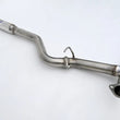 Load image into Gallery viewer, Invidia 22+ Subaru WRX 3in. Mid-Pipe w/ Resonator - Installation View