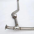 Load image into Gallery viewer, Invidia 22+ Subaru WRX 3in. Straight Mid-Pipe - Side View