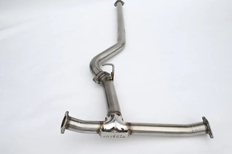 Invidia 22+ Subaru WRX 3in. Straight Mid-Pipe - Side View