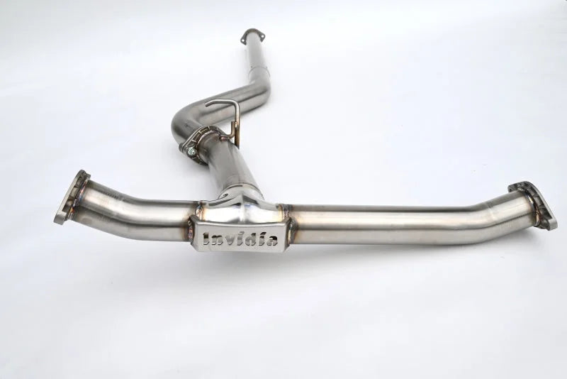 Invidia 22+ Subaru WRX 3in. Straight Mid-Pipe - Installation View