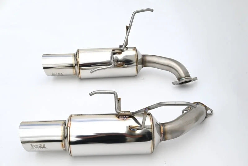 Invidia 22+ Subaru WRX GT N1 3.5in. S.S Tip Axle-Back Exhaust - Detail View
