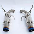 Load image into Gallery viewer, Invidia 22+ Subaru WRX GT N1 3.5in. T.I Tip Axle-Back Exhaust - Side View