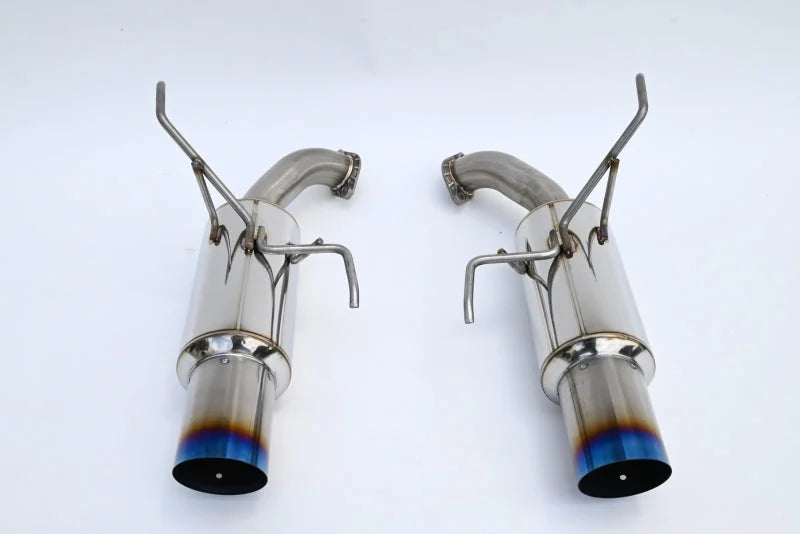 Invidia 22+ Subaru WRX GT N1 3.5in. T.I Tip Axle-Back Exhaust - Side View