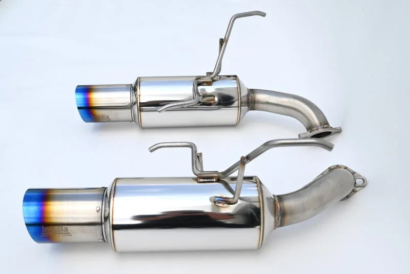 Invidia 22+ Subaru WRX GT N1 3.5in. T.I Tip Axle-Back Exhaust - Detail View