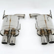 Load image into Gallery viewer, Invidia 22+ Subaru WRX Q300 3.5in. Rolled Dual Wall S.S Tip Axle-back Exhaust - Side View