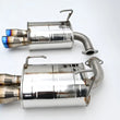 Load image into Gallery viewer, Invidia 22+ Subaru WRX Q300 3.5in. Rolled Dual Wall T.I Tip Axle-back Exhaust - Main Product View