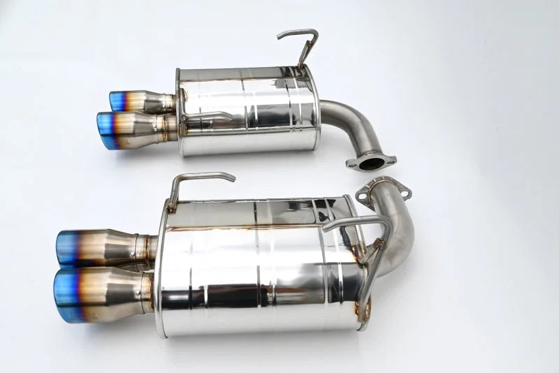 Invidia 22+ Subaru WRX Q300 3.5in. Rolled Dual Wall T.I Tip Axle-back Exhaust - Main Product View