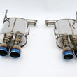 Load image into Gallery viewer, Invidia 22+ Subaru WRX Q300 3.5in. Rolled Dual Wall T.I Tip Axle-back Exhaust - Installation View
