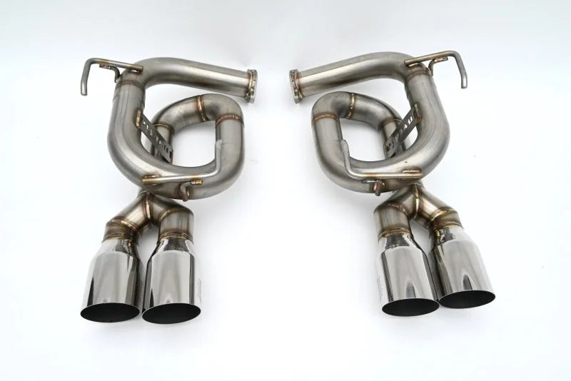 Invidia 22+ Subaru WRX Twin Loop 3.5in. Single Layer S.S Tip Axle-Back Exhaust - Main Product View