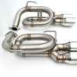 Load image into Gallery viewer, Invidia 22+ Subaru WRX Twin Loop 3.5in. Single Layer S.S Tip Axle-Back Exhaust - Side View