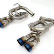 Load image into Gallery viewer, Invidia 22+ Subaru WRX Twin Loop 3.5in. Single Layer T.I Tip Axle-Back Exhaust - Main Product View