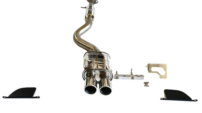 Invidia 22+ Toyota GR Corolla Q300 Rolled S.S Tip Cat-Back - Main Product View