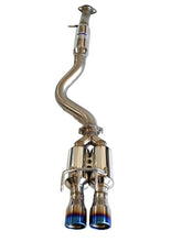 Load image into Gallery viewer, Invidia 22+ Toyota GR Corolla R400 Rolled Titanium Tip Cat-Back - Main Product View