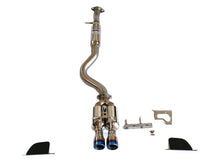 Load image into Gallery viewer, Invidia 22+ Toyota GR Corolla R400 Rolled Titanium Tip Cat-Back - Installation View