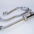 Load image into Gallery viewer, Invidia 50mm (101mm tip) Cat-back Exhaust fits 2007-2010 Honda Fit / 2007-2010 Honda Fit Sport - Back View