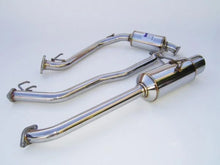 Load image into Gallery viewer, Invidia 50mm (101mm tip) Cat-back Exhaust fits 2007-2010 Honda Fit / 2007-2010 Honda Fit Sport - Back View