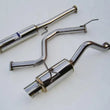 Load image into Gallery viewer, Invidia 60mm (101mm tip) Cat-back Exhaust fits 1992-1995 Honda Civic - Side View