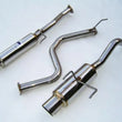 Load image into Gallery viewer, Invidia 60mm (101mm tip) Cat-back Exhaust fits 1994-2001 Acura Integra - Side View