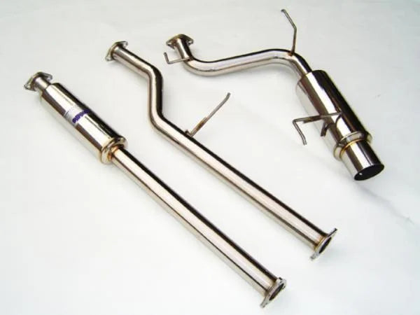 Invidia 60mm (101mm tip) Catback Exhaust fits 1998-2001 Honda Accord - Side View