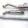 Load image into Gallery viewer, Invidia 70mm RACING Titanium Tip Cat-back Exhaust fits 2006-2011 Honda Civic Si - Back View