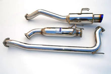 Load image into Gallery viewer, Invidia 70mm RACING Titanium Tip Cat-back Exhaust fits 2006-2011 Honda Civic Si - Back View