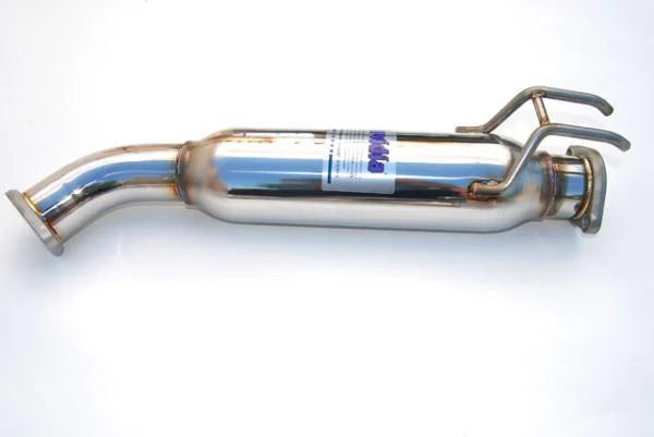 Invidia 70mm RACING Titanium Tip Cat-back Exhaust fits 2006-2011 Honda Civic Si - Installation View