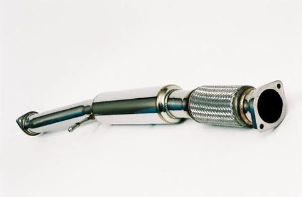Invidia 76mm N1 REGULAR Stainless Steel Tip Cat-back Exhaust fits 2002-2007 Subaru Impreza - Back View