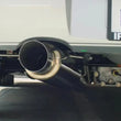 Load image into Gallery viewer, Invidia 76mm N1 REGULAR Stainless Steel Tip Cat-back Exhaust fits 2002-2007 Subaru Impreza - Installation View