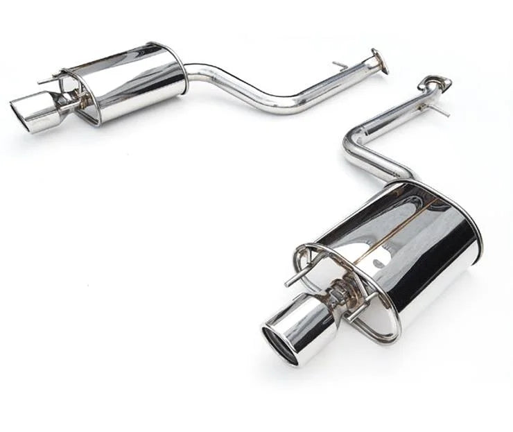Invidia 76mm Q300 Stainless Steel Cat-back Exhaust fits 2002-2007 Subaru Impreza - Main Product View