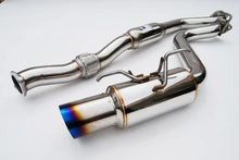Load image into Gallery viewer, Invidia 76mm REGULAR Titanium Tip Cat-back Exhaust fits 2008-2014 Subaru Impreza - Side View