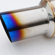 Load image into Gallery viewer, Invidia 76mm REGULAR Titanium Tip Cat-back Exhaust fits 2008-2014 Subaru Impreza - Back View