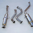 Load image into Gallery viewer, Invidia 88-91 CRX EF8 60mm (101mm tip) N1 Cat-back Exhaust - Side View