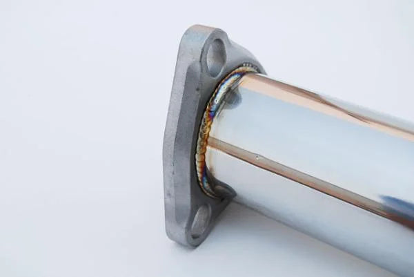 Invidia 88-91 Civic EF9 3DR 60mm (101mm tip) Titanium Tip Cat-back Exhaust - Installation View