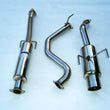Load image into Gallery viewer, Invidia 92-95 Honda Del Sol (101mm tip) Cat- Back Exhaust - Side View