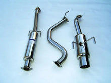 Load image into Gallery viewer, Invidia 92-95 Honda Del Sol (101mm tip) Cat- Back Exhaust - Side View