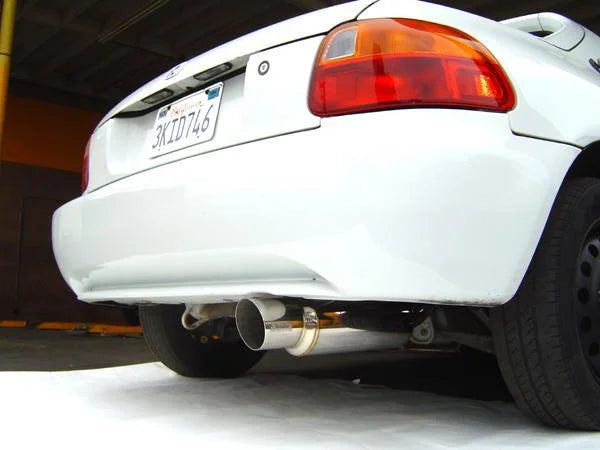 Invidia 92-95 Honda Del Sol (101mm tip) Cat- Back Exhaust - Detail View
