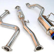 Load image into Gallery viewer, Invidia 92-99 Honda Civic EX/SI Models Only Coupe 60mm (101mm tip) Titanium Tip Cat-Back Exhaust - Detail View