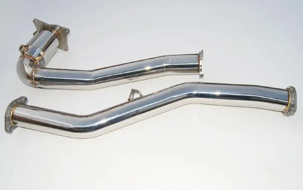 Invidia Catted Downpipe fits 2010-2012 Subaru Legacy 2.5GT - Installation View