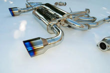 Load image into Gallery viewer, Invidia Gemini Rolled Titanium Tip Cat-back Exhaust fits 2003-2008 INFINITI FX35 / 2003-2008 INFINITI FX45 - Installation ...