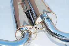 Load image into Gallery viewer, Invidia Gemini Rolled Titanium Tip Cat-back Exhaust fits 2008-2013 INFINITI G37 - Back View